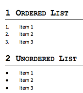R software and Reporters package, add lists to a Word document